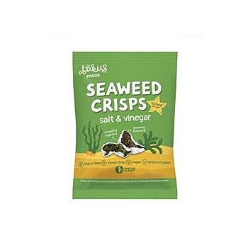 Abakus Foods - Seaweed Crisps Salt & Vinegar (18g)