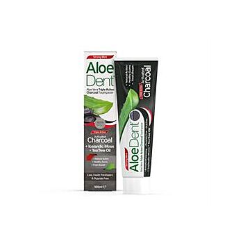 Aloe Dent - Charcoal Toothpaste (100ml)