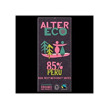AlterEco - Dark Chocolate 85% Peru (100g)