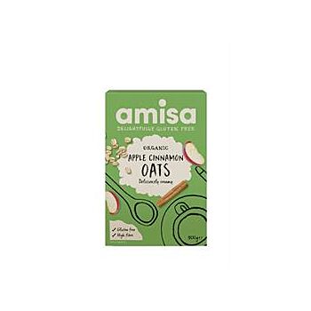 Amisa - Org G/F Porridge Oats Apple (300g)