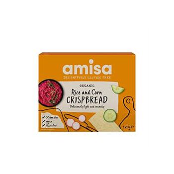 Amisa - Org Corn & Rice Crispbread (120g)