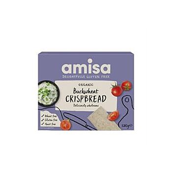 Amisa - Org Buckwheat Crispbread G/F (120g)