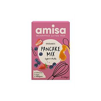 Amisa - Pancake Mix Gluten Free Org (2 x 180g)