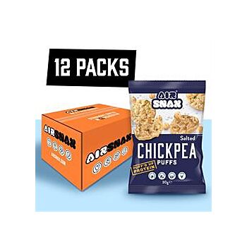 Airsnax - Sea Salted Chickpea Snack (30g)