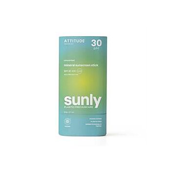 Attitude - Sunscreen Stick Unscent. (60g)
