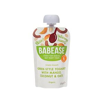 Babease - Org Greek-style Yoghurt Mango (100g)