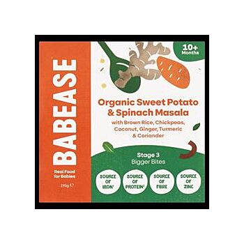Babease - Sweet Pot & Spinach Masala (190g)