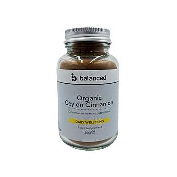 Balanced - Organic Ceylon Cinnamon (36g)