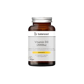 Balanced - Vitamin D3 Bottle (60 capsule)