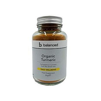 Balanced - Organic Ground Turmeric (55g)