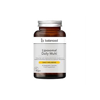 Balanced - Liposomal Daily Multi Bottle (30 capsule)