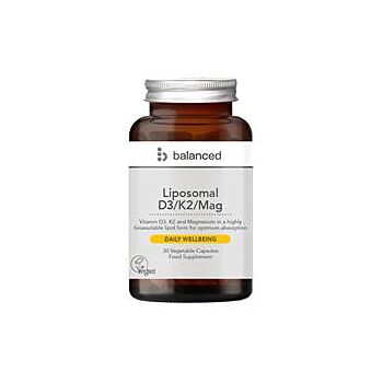 Balanced - Liposomal D3/K2/Mag Bottle (30 capsule)