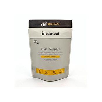 Balanced - Night Support Refill Pouch (30 capsule)