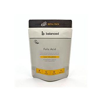 Balanced - Folic Acid Refill Pouch (60 capsule)
