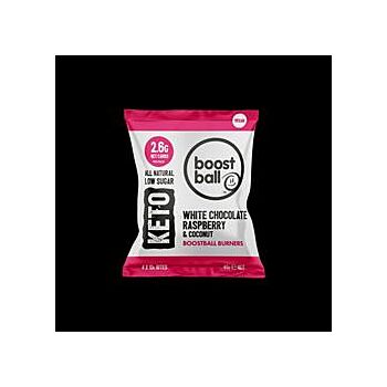 Boostball - White Choc & Raspberry Bites (40g)