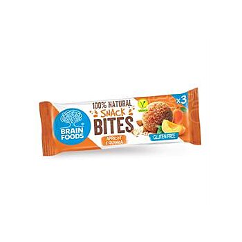 Brain Foods - Snack Bites-Apricot and Quinoa (48g)