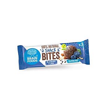 Brain Foods - Snack Bites-Blueberry and Chia (48g)