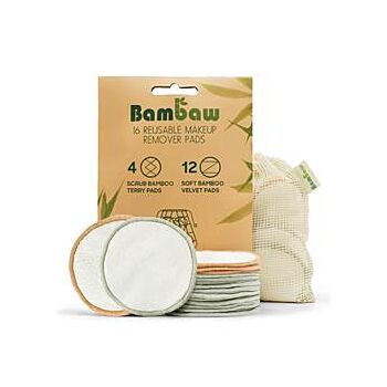 Bambaw - Pack | Reusable make-up pads (16unit)