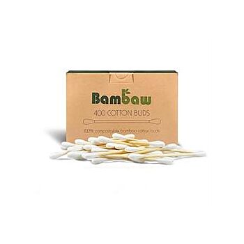 Bambaw - Bamboo cotton buds | 400 units (400 box)