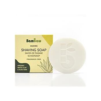Bambaw - Shaving Soap Fragrance Free (80g)
