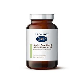Biocare - Acetyl Carnitine & Alpha (30 Vegi capsule)