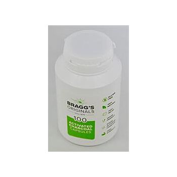 Braggs - Vegetarian Charcoal Caps 300mg (100 capsule)