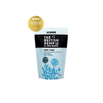 British Hemp Co - Hemp protein flour 40% (500gpouches)