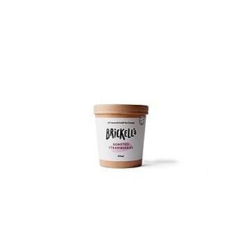 Brickells - Roasted Strawberries Ice Cream (475ml)
