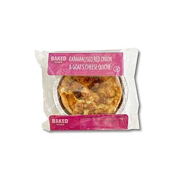 Baked to Taste - Red Onion & Goat Cheese Quiche (165g)