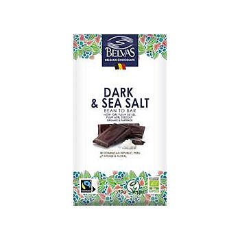 Belvas - Tablet Dark & sea salt (90g)
