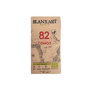 Blanxart - 82% CONGO Chocolate Bar (75g)