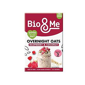 Bio&Me - Raspberry&Coconut OvernightOat (350g)