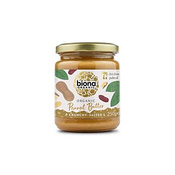 Biona - Peanut Butter Crunchy & Salty (250g)