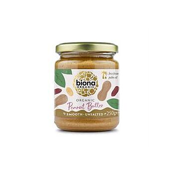 Biona - Peanut Butter Smooth No Salt (250g)