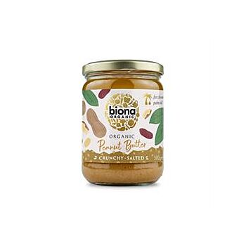 Biona - Org Crunchy Salt Peanut Butter (500g)