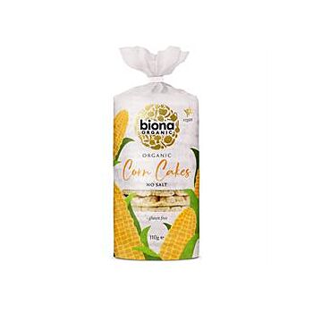 Biona - Org No Salt Corn Cakes (110g)