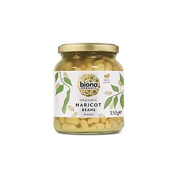 Biona - Haricot Beans in Jar Org (350g)