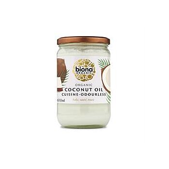 Biona - Org Odourless Coconut Oil (610ml)