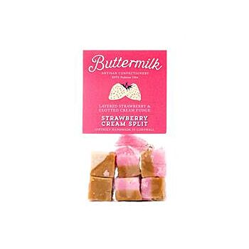 Buttermilk - Strawberry & Cream Fudge (175g)