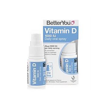 BetterYou - Vitamin D1000 Oral Spray (15ml)