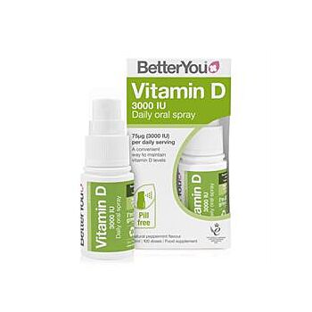 BetterYou - Vitamin D 3000 Oral Spray (15ml)