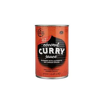 The Coconut Company - Red Coconut Curry Sauce (400ml)