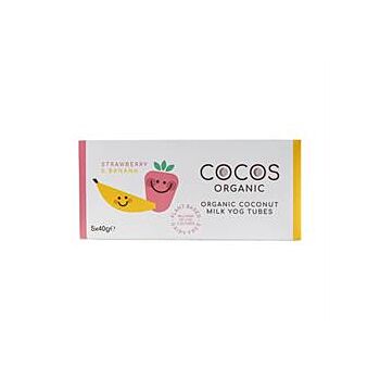 Cocos - Organic Straw Kids Tubes (5x40g)