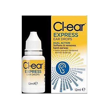 Cl-ear - Cl-ear Express Ear Drops (12ml)