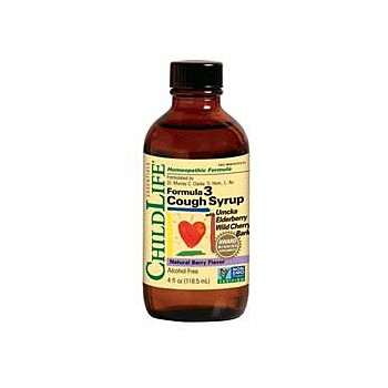Child Life - Formula 3 Cough Syrup Berry (120ml)