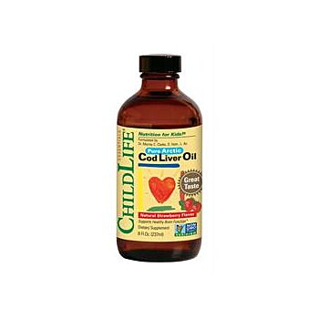 Child Life - Cod Liver Oil Strawberry (240ml)