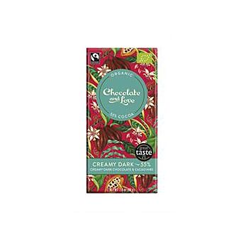 Chocolate and Love - Creamy Dark 55% (80g)