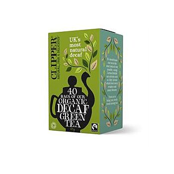 Clipper - FT & Green Tea Decaf (40bag)