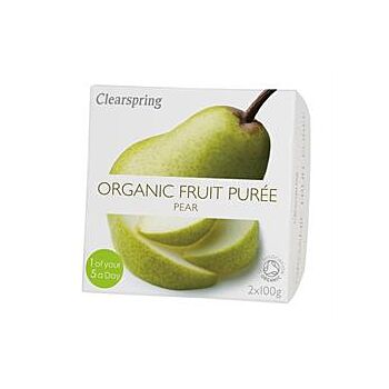 Clearspring - Fruit Puree Pear (2 X 100g)