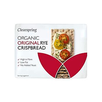 Clearspring - Org Rye Crispbread Original (200g)